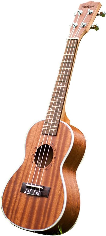 麦巴特23寸桃花芯尤克里里 夏威夷四弦小吉他 ukulele乌克丽丽 全桃花