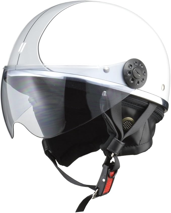 lead 摩托车用半头盔 o-one 白色/银色 - free size