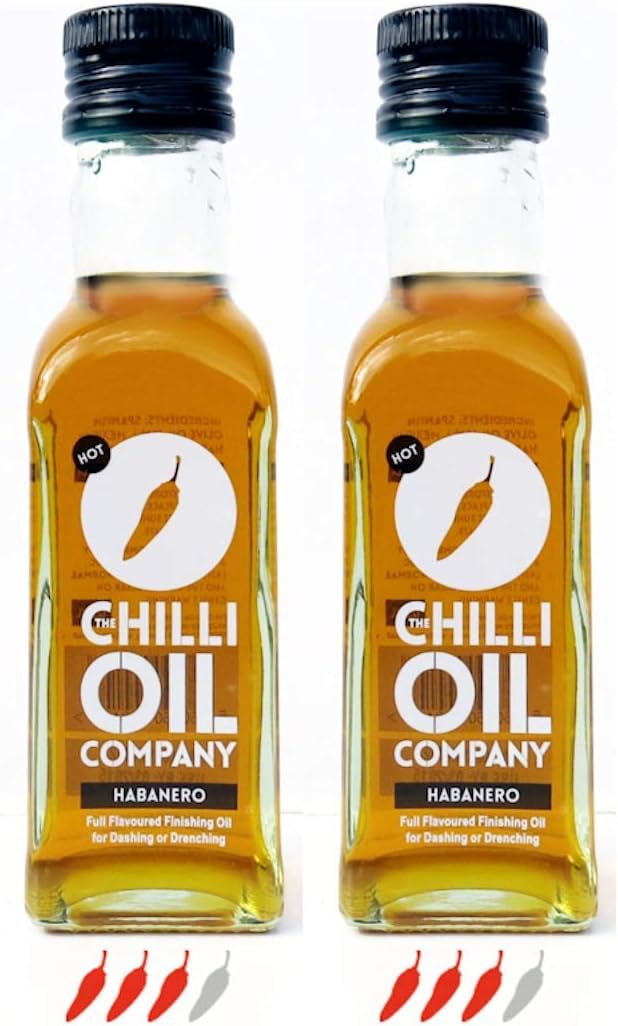 the chilli oil company ltd habanero chilli oil twin pack, pack