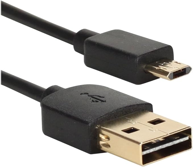 qvsqp2218r3usb数据线3英尺5针microusbb类型m至4针usba型m黑色