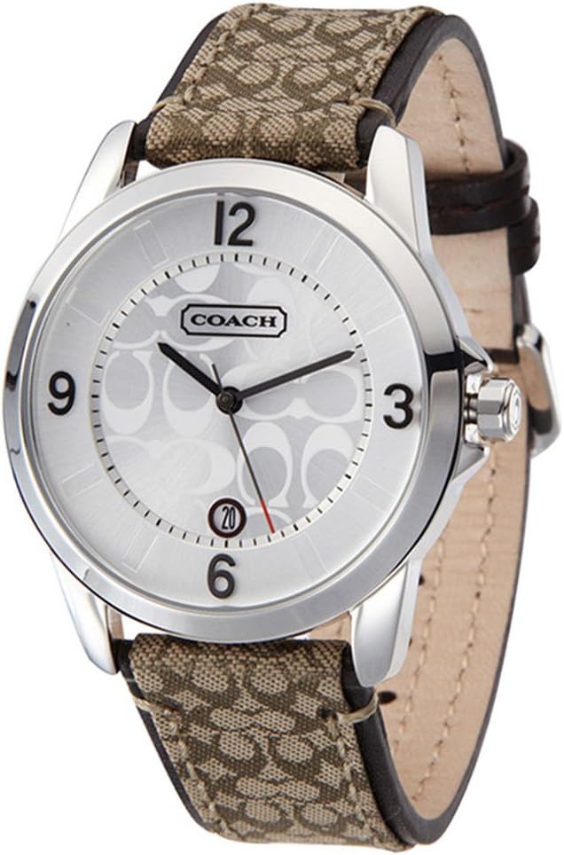 coach 蔻驰 石英手表时尚帆布石英时尚男士手表情侣表14601184