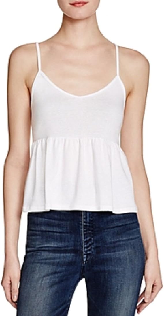 nytt 女式 bonnie flounce 背心白色 尺码 0(xs 码)