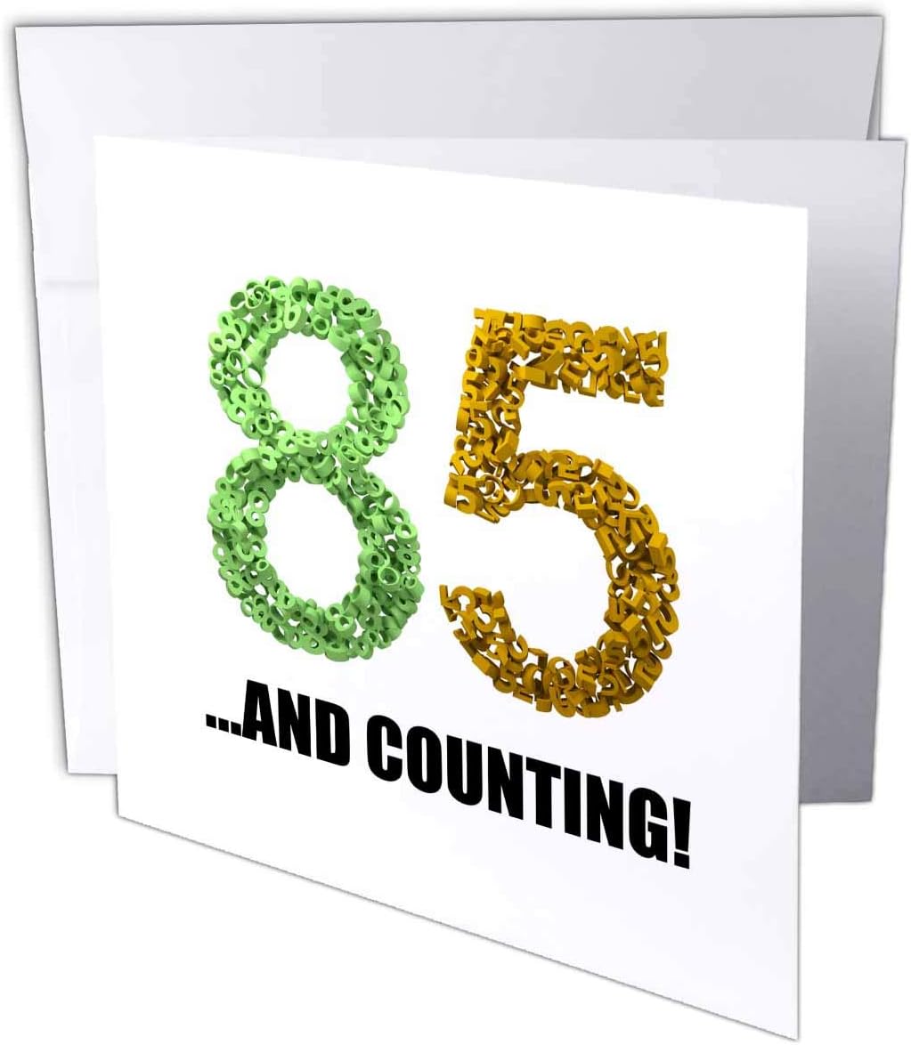 carsten reisinger - 插图 - 85 周年纪念日. 数数. 复杂数字设计.