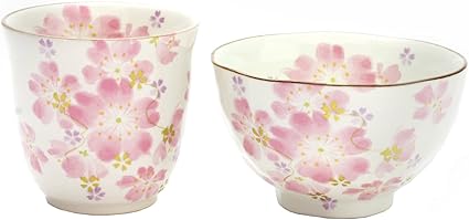 Ceramic Ai 花物语12个月饭碗与茶杯樱花 セラミック藍 Ceramic Ai 价格报价图片