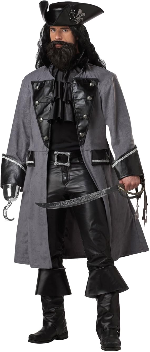 男士黑胡子海盗服装