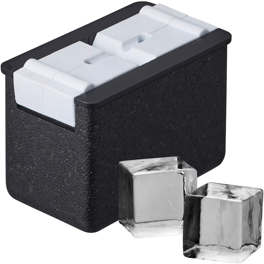 doshisha 制冰器 美丽透明冰 立方体型 2个