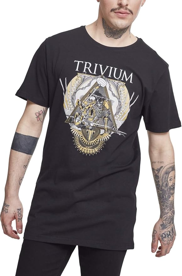 merchcode 男式 trivium 三角 war t 恤 t 恤