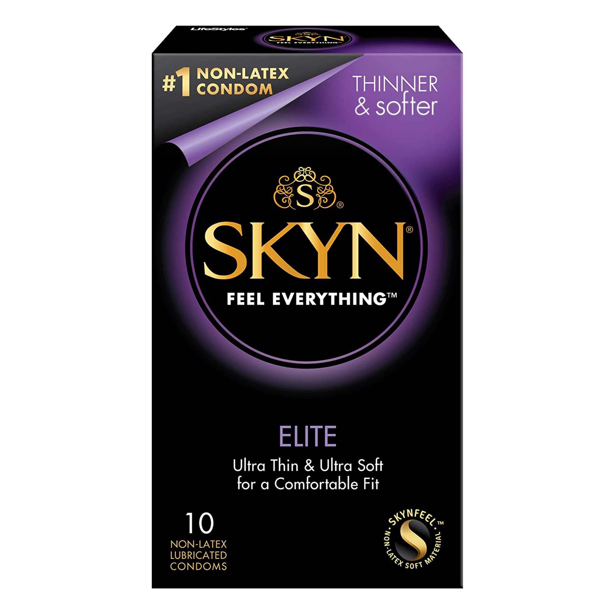 SKYN Elite Condom, 10 tablets (1 pack)
