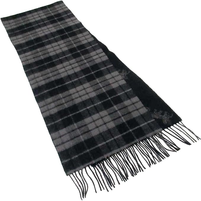 coach 女士双面马车格子印花围巾