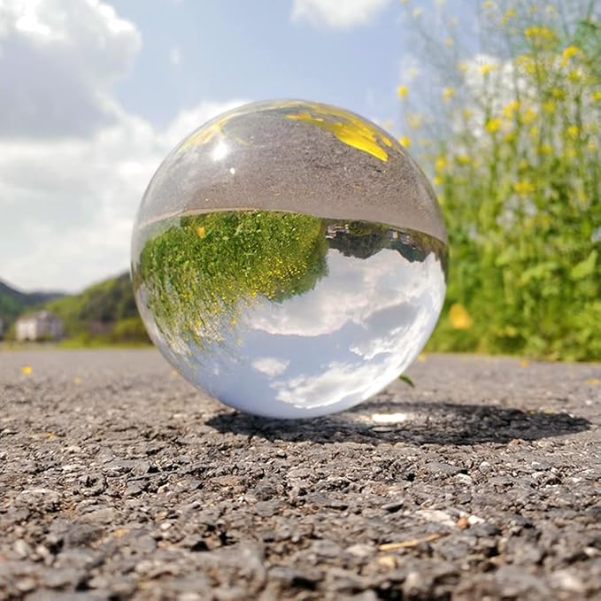 mcoplus 水晶球,道具装饰摄影球,k9光学玻璃反光球,用于装饰摄影,凝视