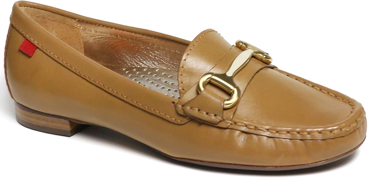 女式真皮巴西制造 grand street 搭扣乐福鞋 marc joseph ny 时尚鞋子