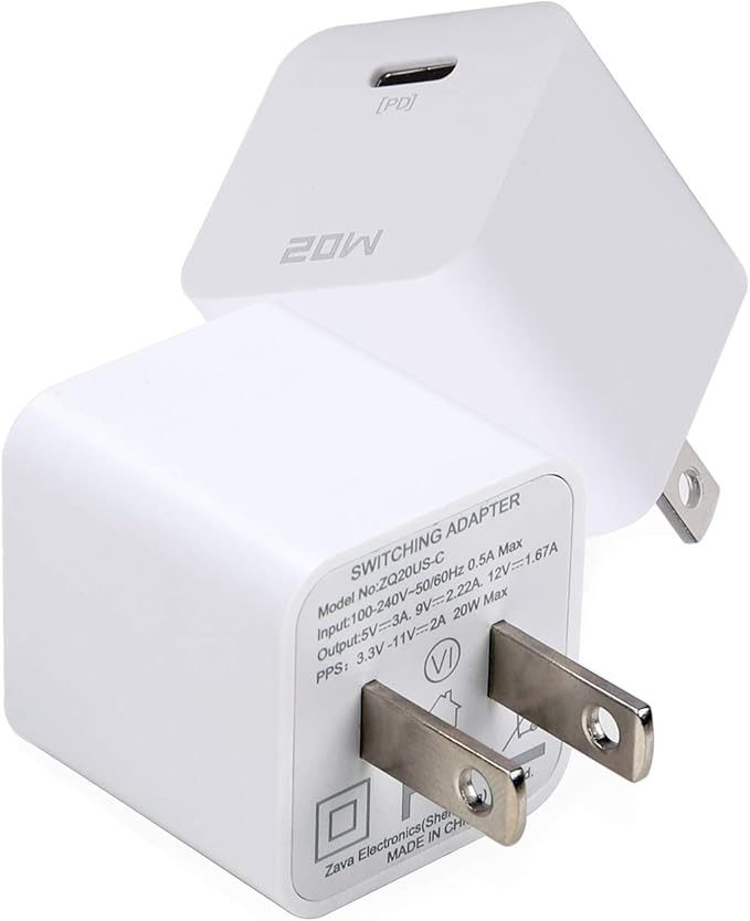 w Pd Usb C 充电器 壁式充电器 电源输出适配器 兼容iphone 12 Pro Max 和macbook Pro Air 和ipad Pro Nintendo Iphone Se 11 Pro Max 等 亚马逊中国 手机通讯