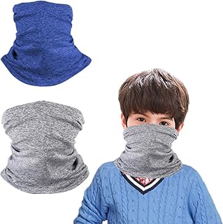 brands 儿童面罩嘴套头巾颈绑腿头带防尘巴拉克拉瓦斯紫外线*围巾灰色