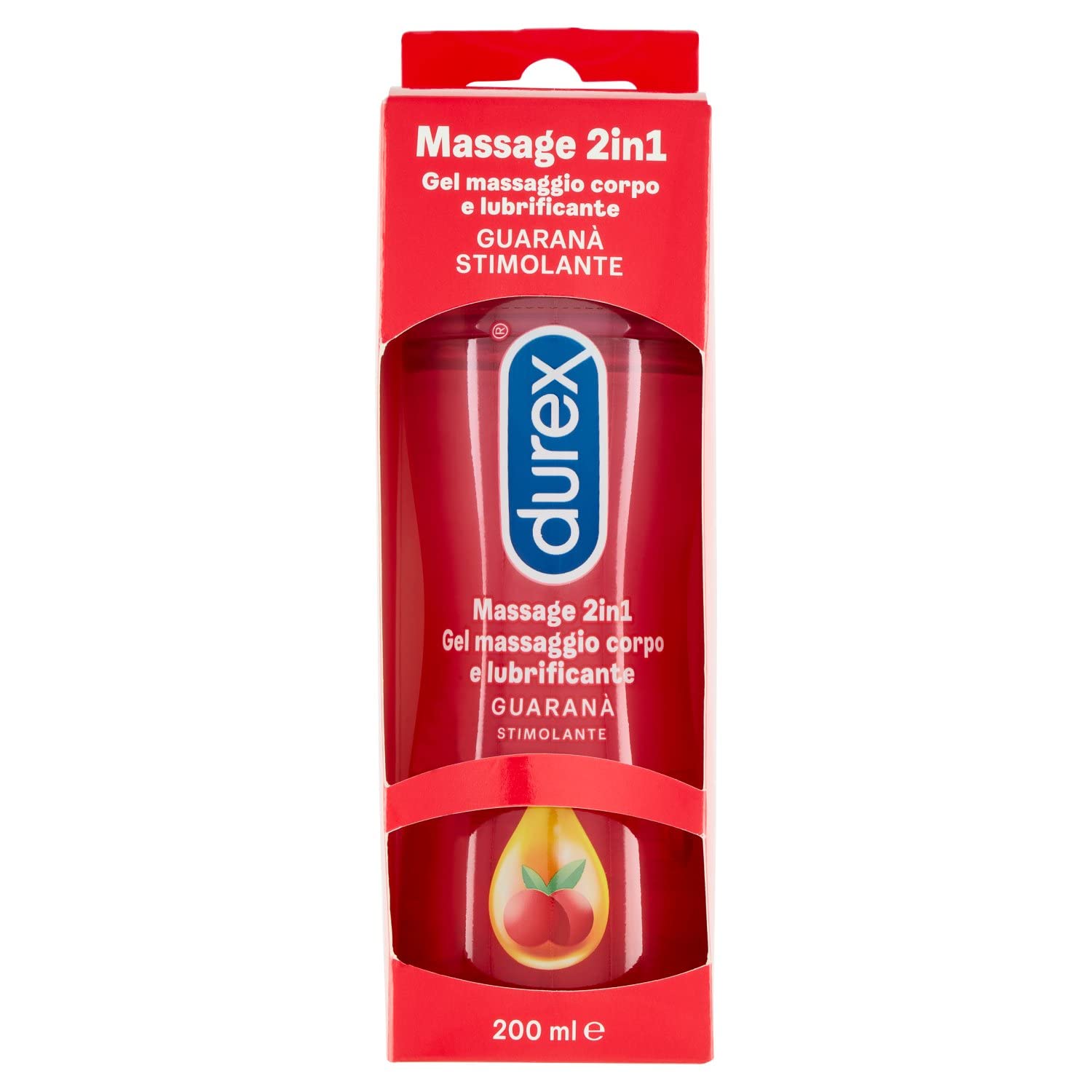 Durex Massage with Guarana 00 ml stimulating gel lubricant and massage