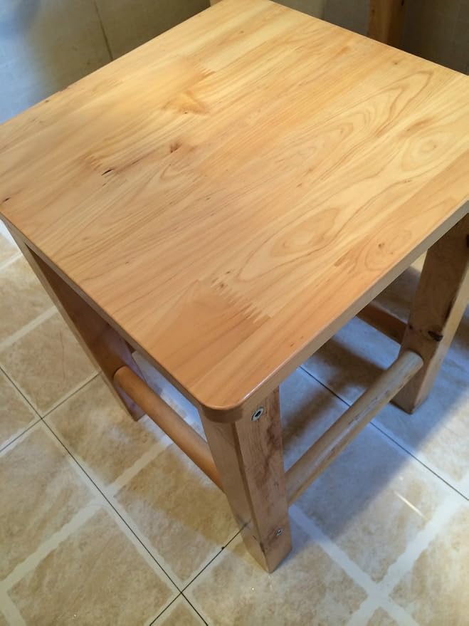 尚熙 大号全实木32凳子 柏木方凳 超结实饭凳32厘米宽大凳面41cm高