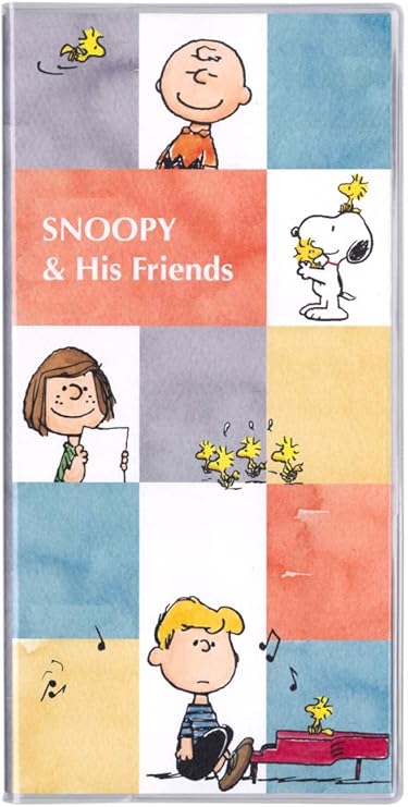 Delfino 17年度月记笔记本花生史努比水彩多彩2月开始a5细长尺寸p 亚马逊中国 办公用品