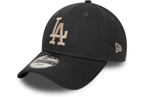 new era 洛杉矶道奇队 9forty 可调节儿童帽 league essential