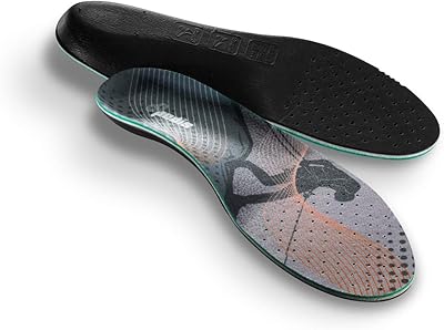 pedis 高级运动鞋垫自塑型吸湿鞋垫,适合本能运动和活动 - 舒适和减震