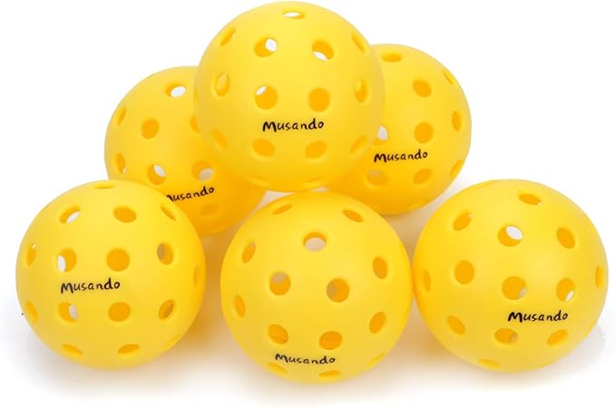 pickleball 球,专业户外和室内匹克球套装,高度耐用,*大弹跳和飞行