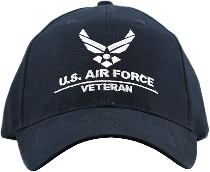 eagle crest 美国*退伍军帽男式和女式 air force insignia 帽