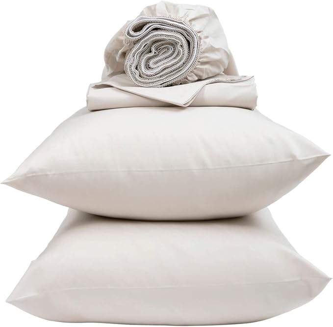 sweave supima 棉高级床单 | 奢华 500 支 | 5 件套 | 透气,凉爽,清爽