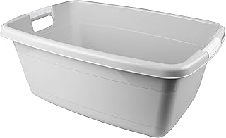 gies 洗衣篮 45 长 61.5 x 25.5 厘米 bpa 灰色 - 德国制造