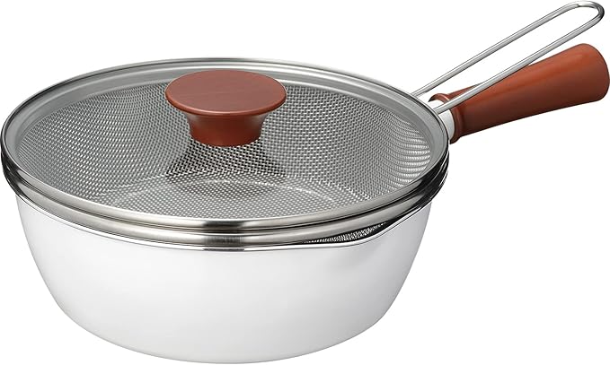 wahei freiz 和平 freiz 1台7用 多功能平底锅 22厘米 带滤网 带盖子