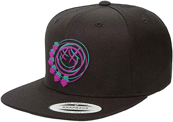 blink 182 snapback 帽双六箭头带标志官方黑色后扣尺寸均码