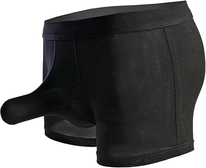 男式莫代尔大象鼻子平角内裤内裤