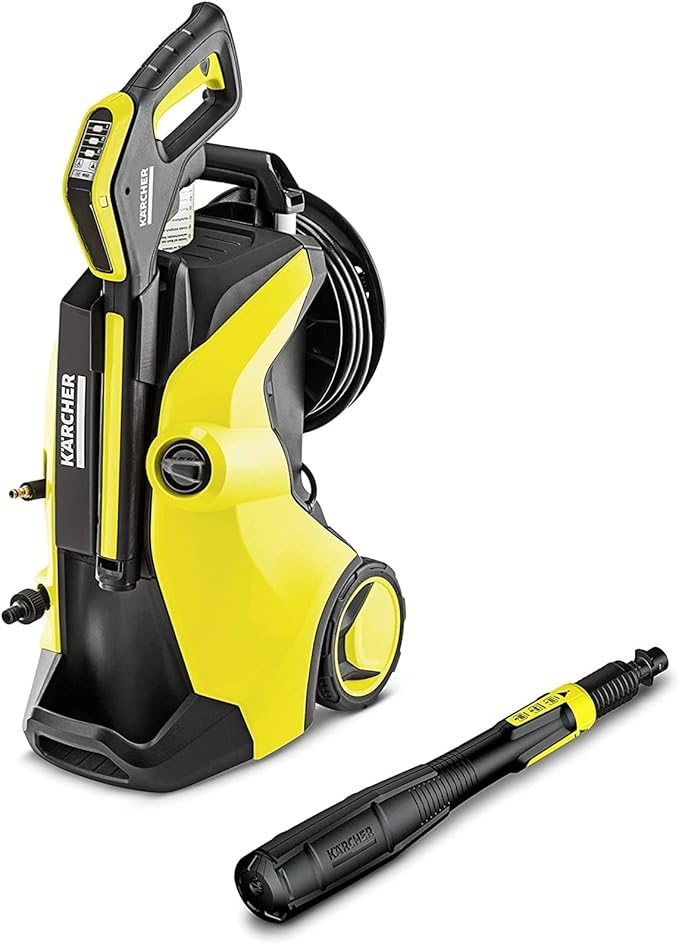 karcher 13246440 k 5 高级全控加电动压力清洗机,黄色