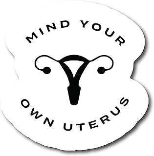 mind your own uterus 贴纸贴花活动主义女权主义女性妈妈赋权女权