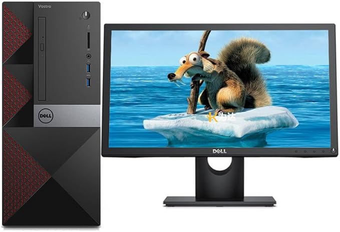 dell 戴尔 成就 vostro 3668-r1308 商务台式电脑整机(i3-7100 4g 1tb