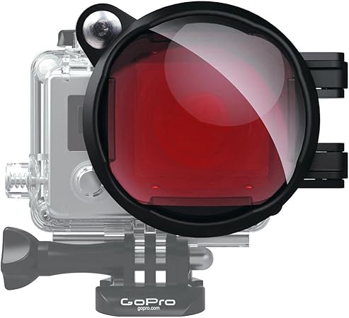 Polar Pro Swch2 H3 红色潜水滤镜 微距拍摄 Hero4 3 型号相机40米标准保护盒 红色 亚马逊中国 电子产品