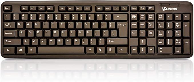 电脑键盘 qwerty 有线商务键盘 标准 104 软灵活通用键 mac 和 pc