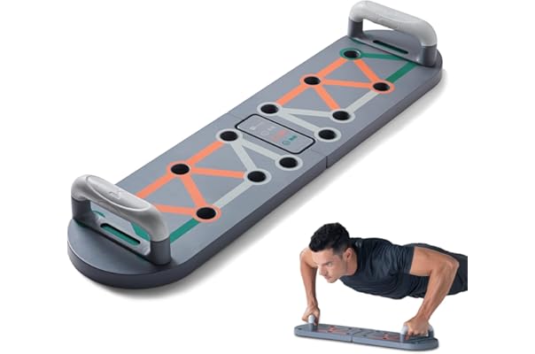 keep pushup board fitness - 多功能可折叠俯卧撑板,男女便携式健身