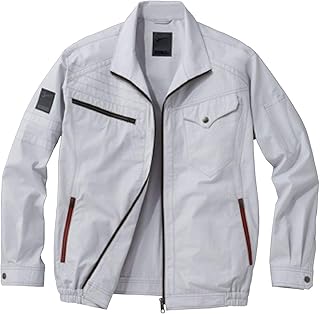 自重堂 jawin 空调服长袖防寒夹克服 54070 银色 ll码