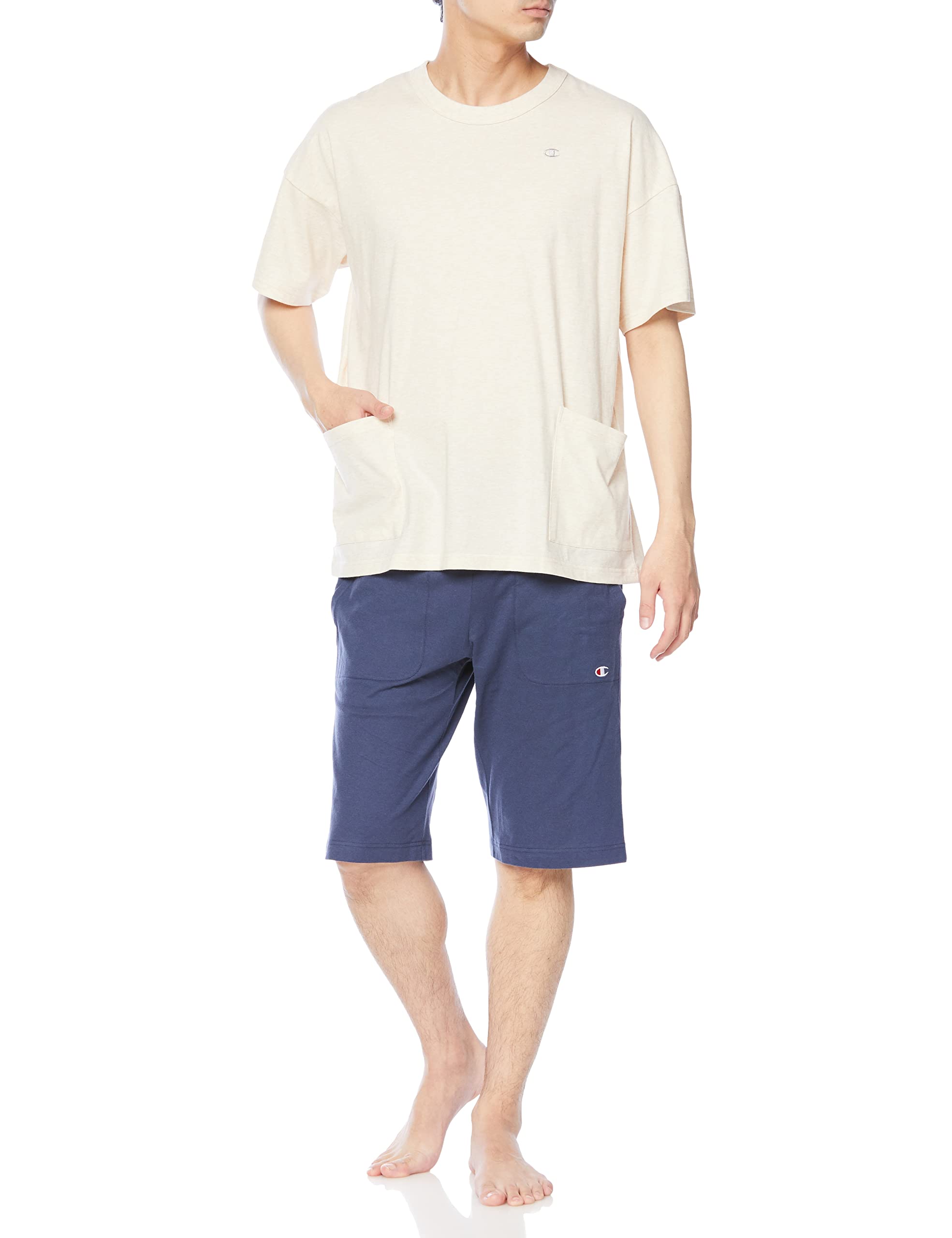 Champion Homewear Cotton * Indian cotton short sleeve shorts for men