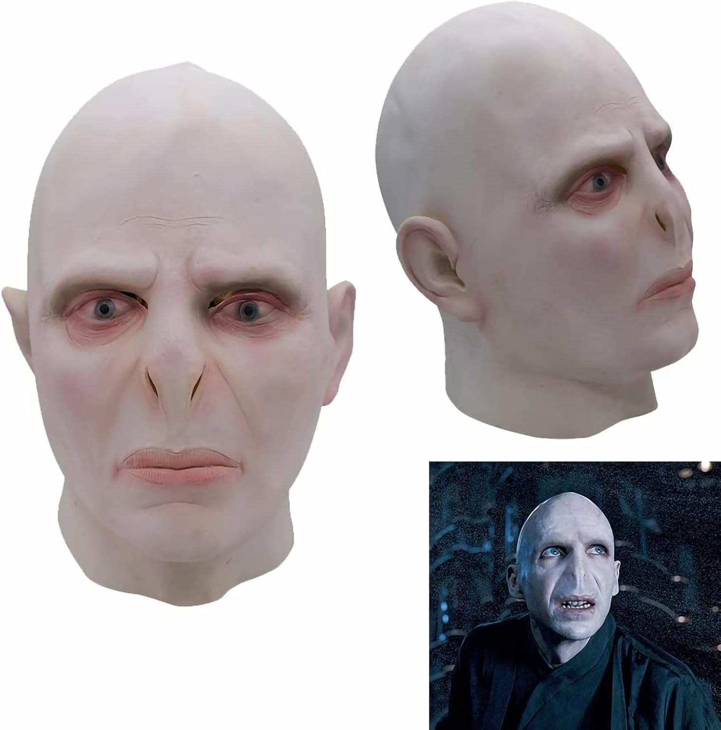 fpolan 魔鬼面具成人恶魔面具全头万圣节派对 - 玩具 - 亚马逊中国