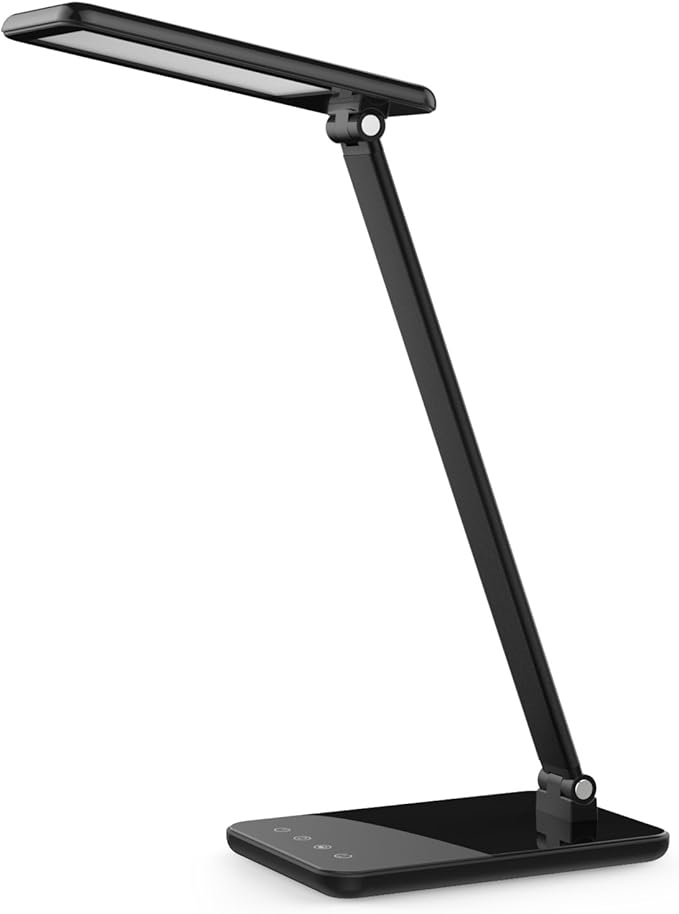 美国moko led台灯 触控式 可折叠 无极色温调光 书桌办公学习智能护眼