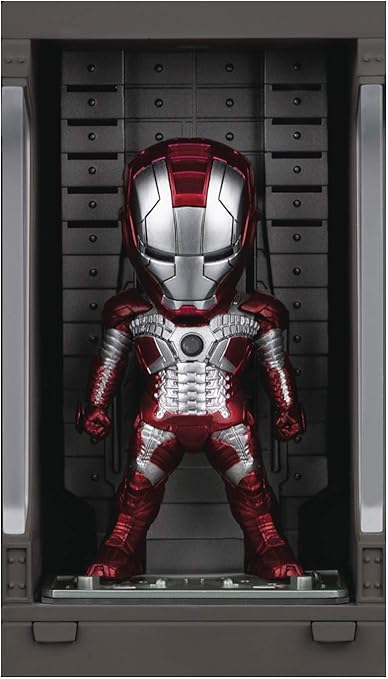 Beast Kingdom Toys 钢铁侠3 迷你蛋攻击动作公仔hall Of Armor 钢铁侠mark V 8 厘米 均码 Mea 015e 玩具 亚马逊中国