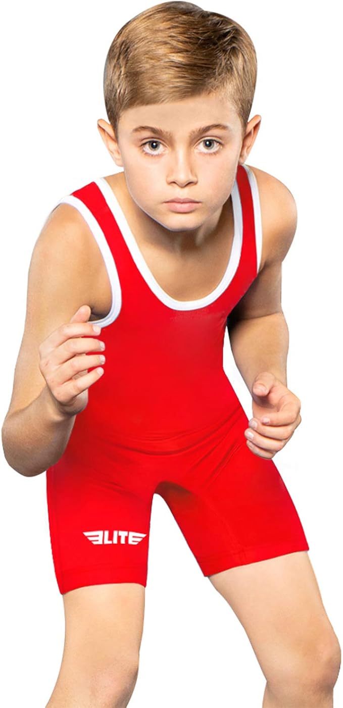 kids wrestling youth singlet, elite sports standard