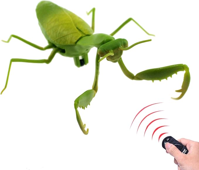 tipmant 遥控螳螂玩具红外遥控动物假昆虫汽车电动儿童生日玩具