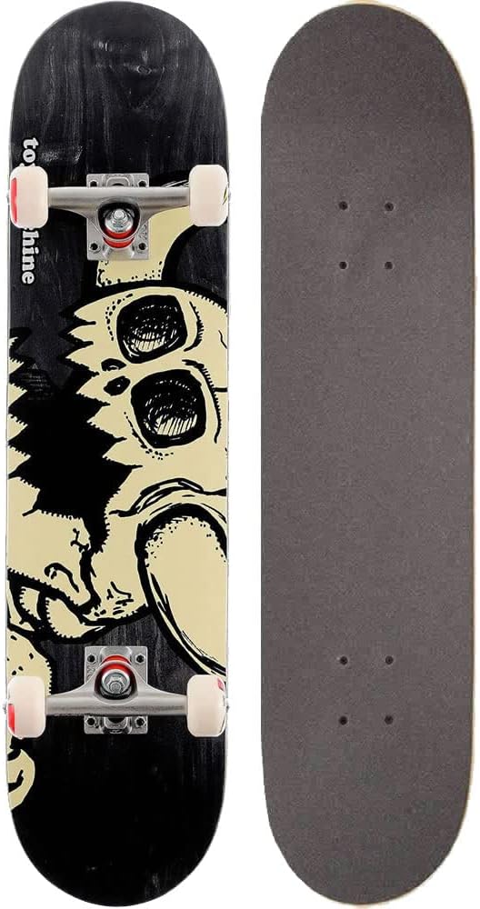 toy machine 滑板 完整 (成品) vice dead monster black (7.75 x 31.