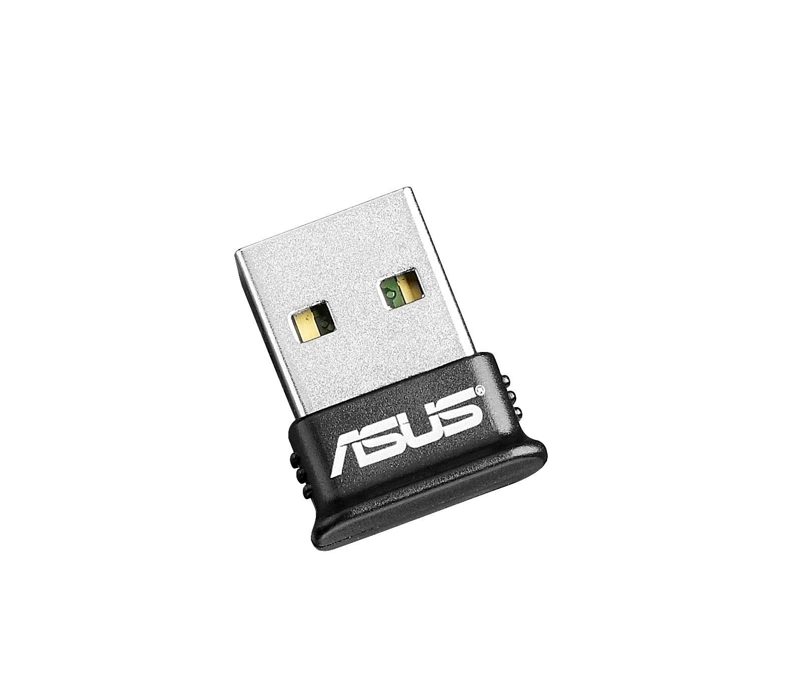 ASUS USB-BT400 USB Adapter with Bluetooth Adapter receiver, laptop and PC support, Windows 10 Plug and play /8/7/XP, printer, phone, headphones, speakers, keyboard, controller, black