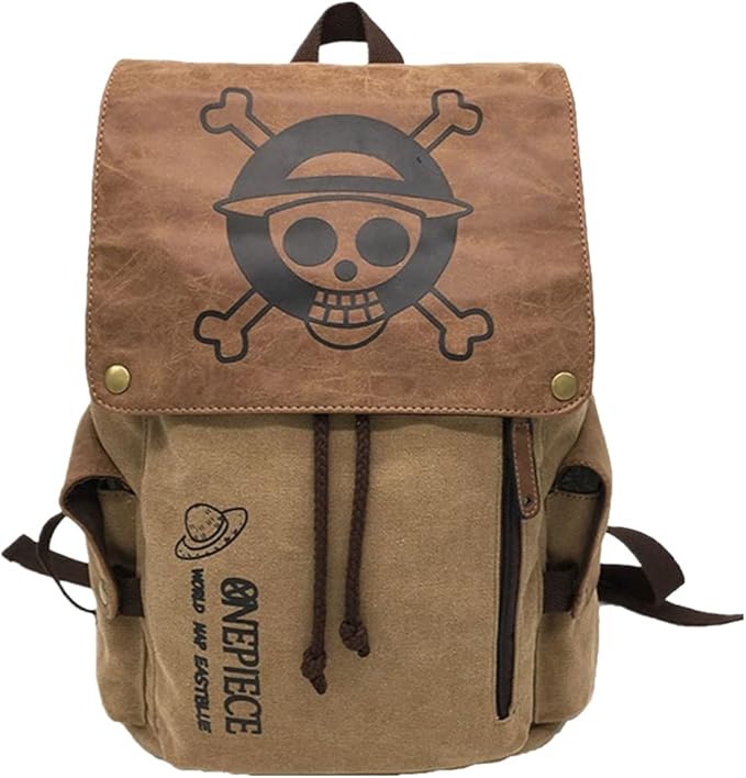 afoxsos日本动漫背包中性帆布单肩包106x47x165英寸多色