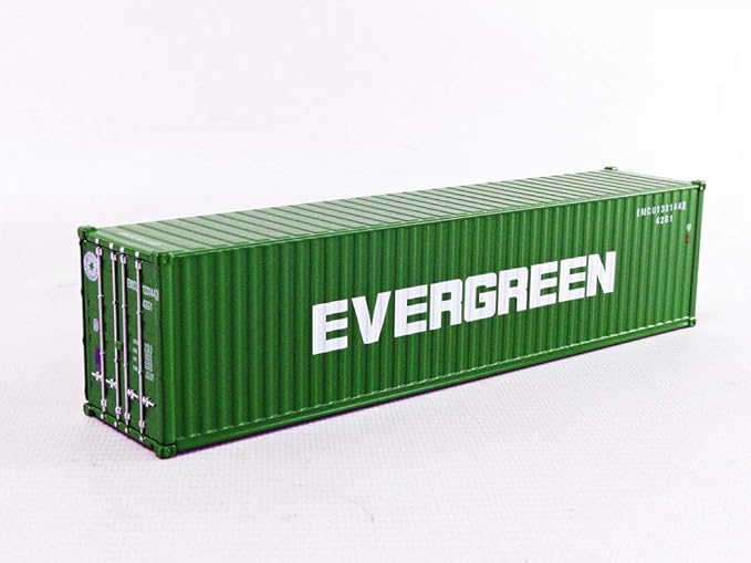 mini gt 1/64 40ft 集装箱 evergreen 成品