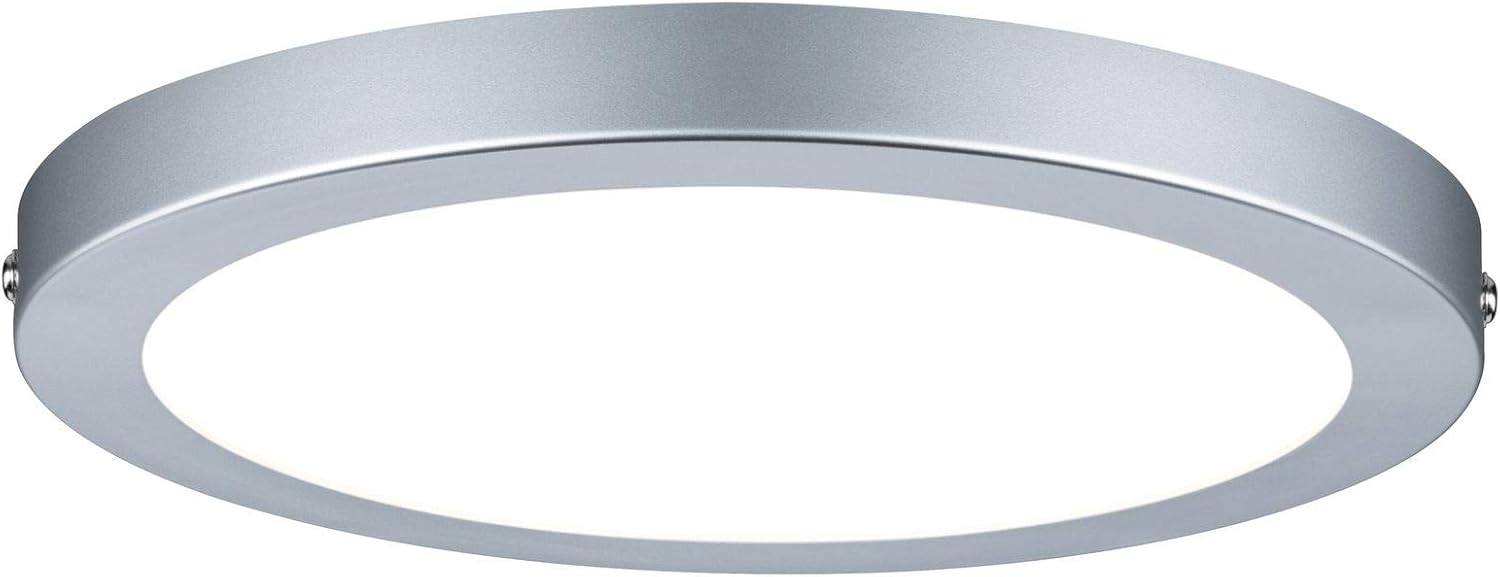 paulmann 柏曼 atria led 面板灯 圆形 暖白色 3000 k 镀铬哑光 01