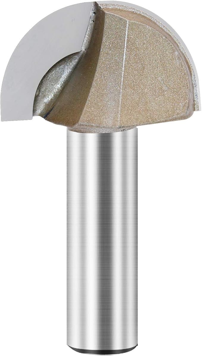 core box router bit 双槽圆鼻铣刀头硬质合金尖头木工工具圆槽铣刀头