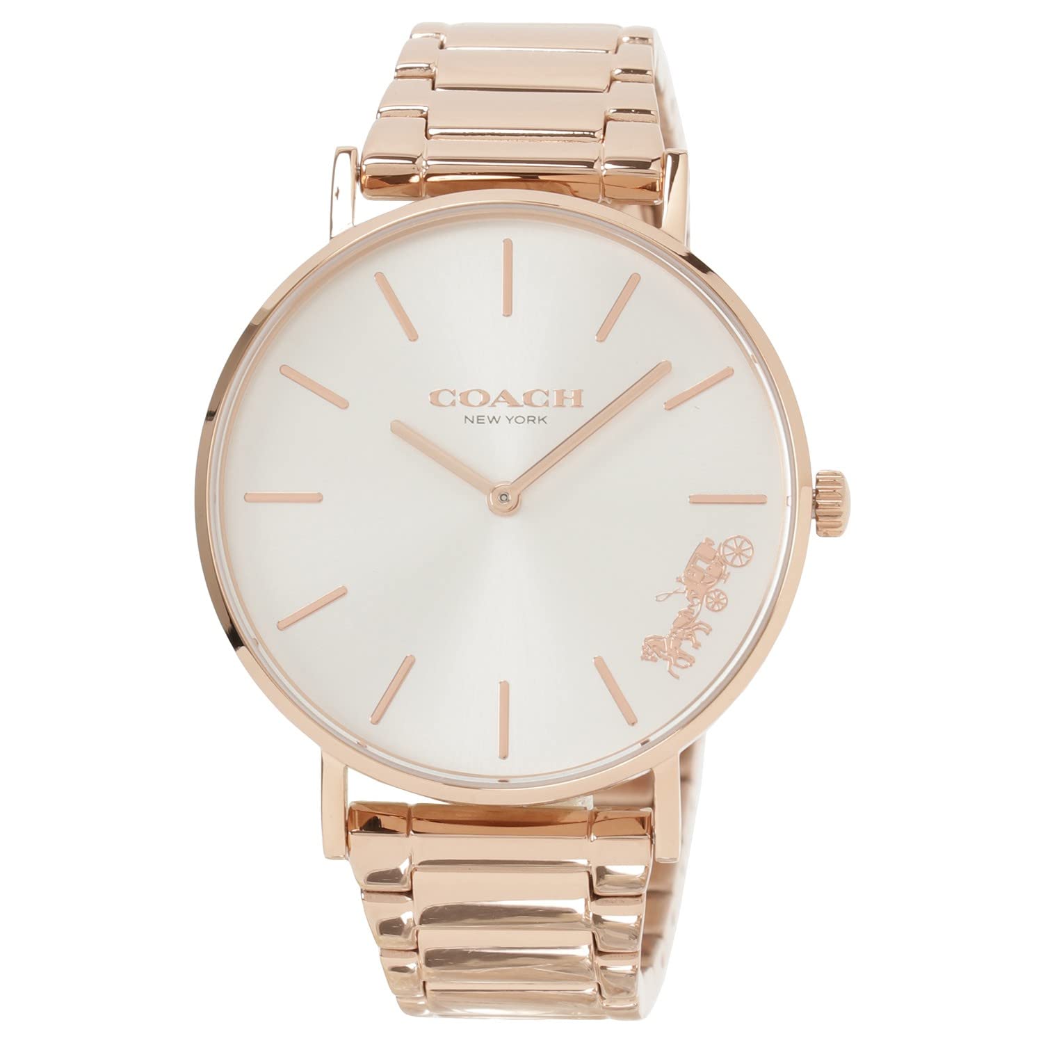 [Coach] Watch PERRY 14503576 Women's Rose Gold [** products], Rose gold, silver