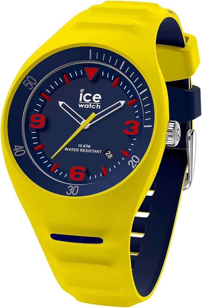 ice-watch - p. leclercq 荧光黄色 - 男士硅胶表带 - 018946(中号)
